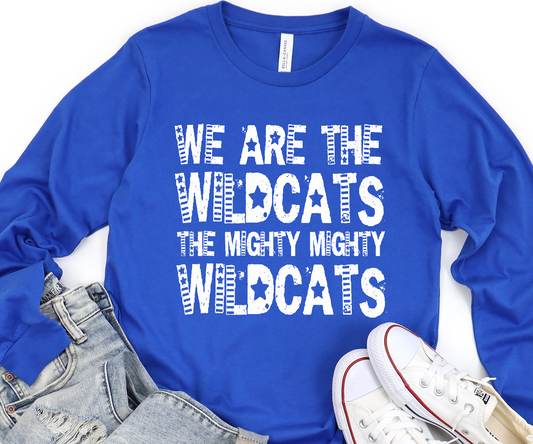 We Are The mighty Wildcats DTF Transfer