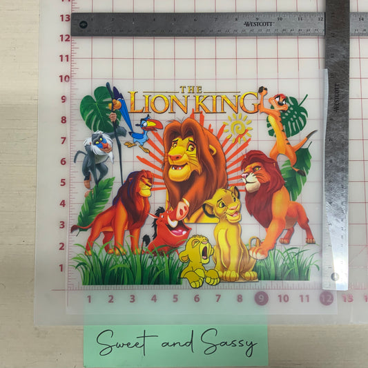 Lion Group DTF Transfer Design