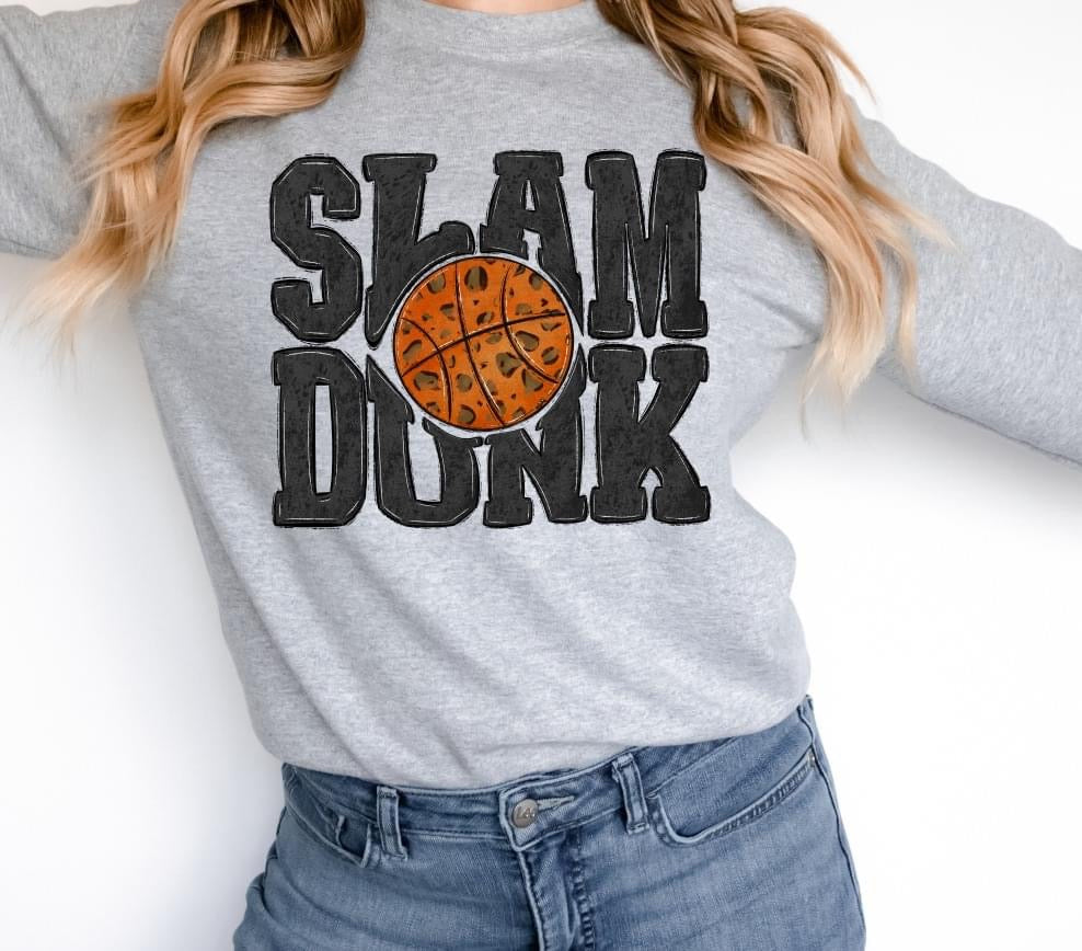 Slam Dunk DTF Transfer Design