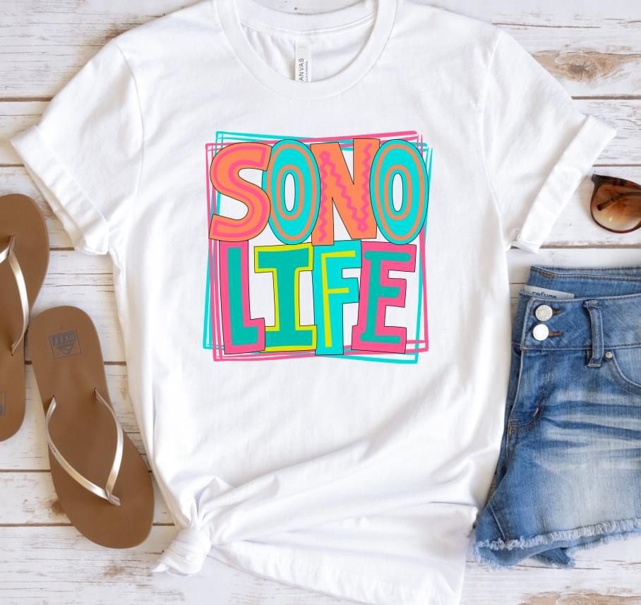 Sono Life DTF Transfer Design Bev