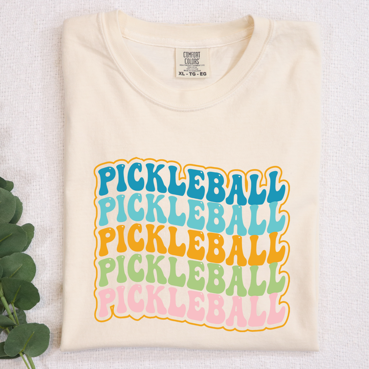 Pickleball wave DTF Transfer Design