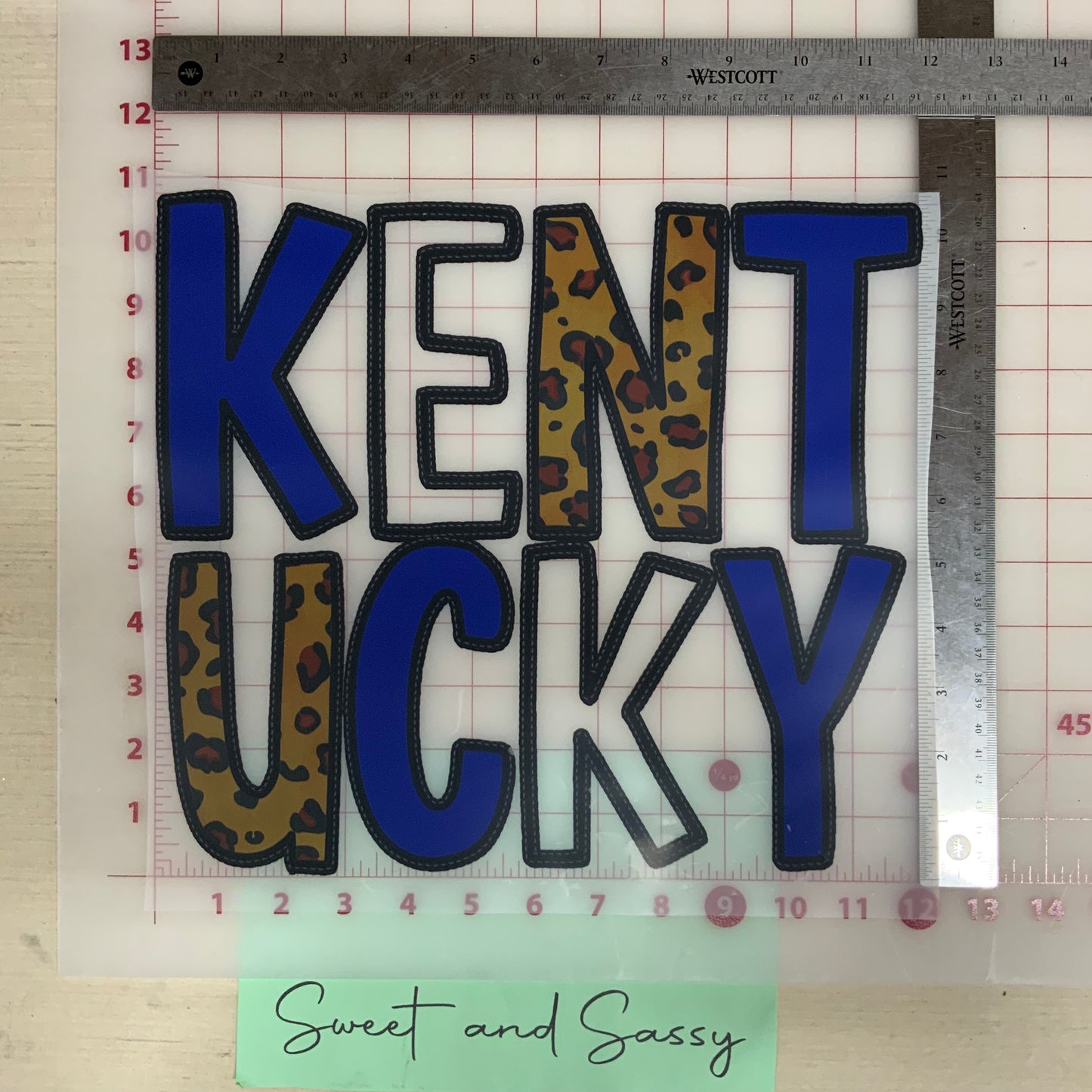 KENTUCKY DTF Transfer Design