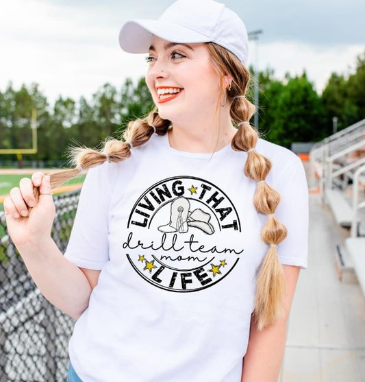 Living that drill team mom life DTF Transfer Design