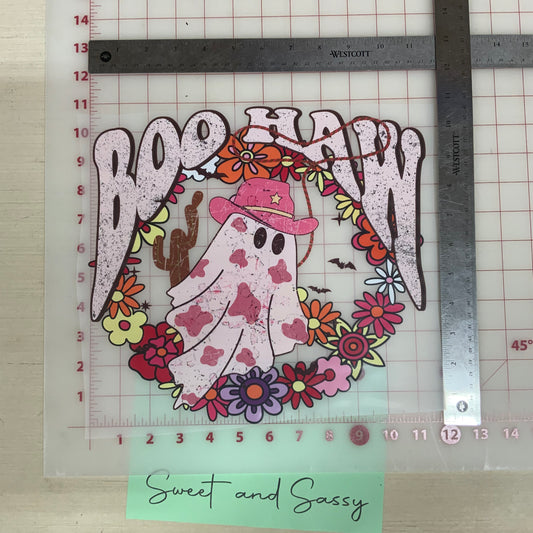 Boo Haw DTF Transfer Design