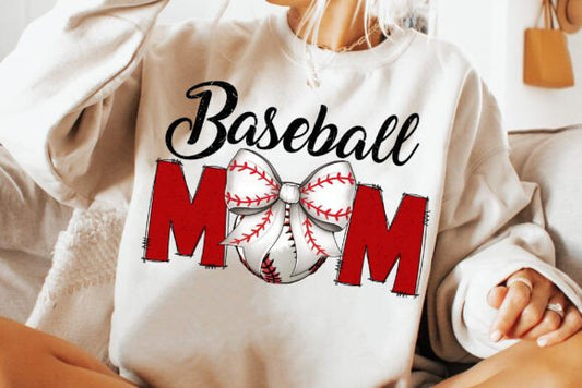 Baseball Mom DTF Transfer Design CF