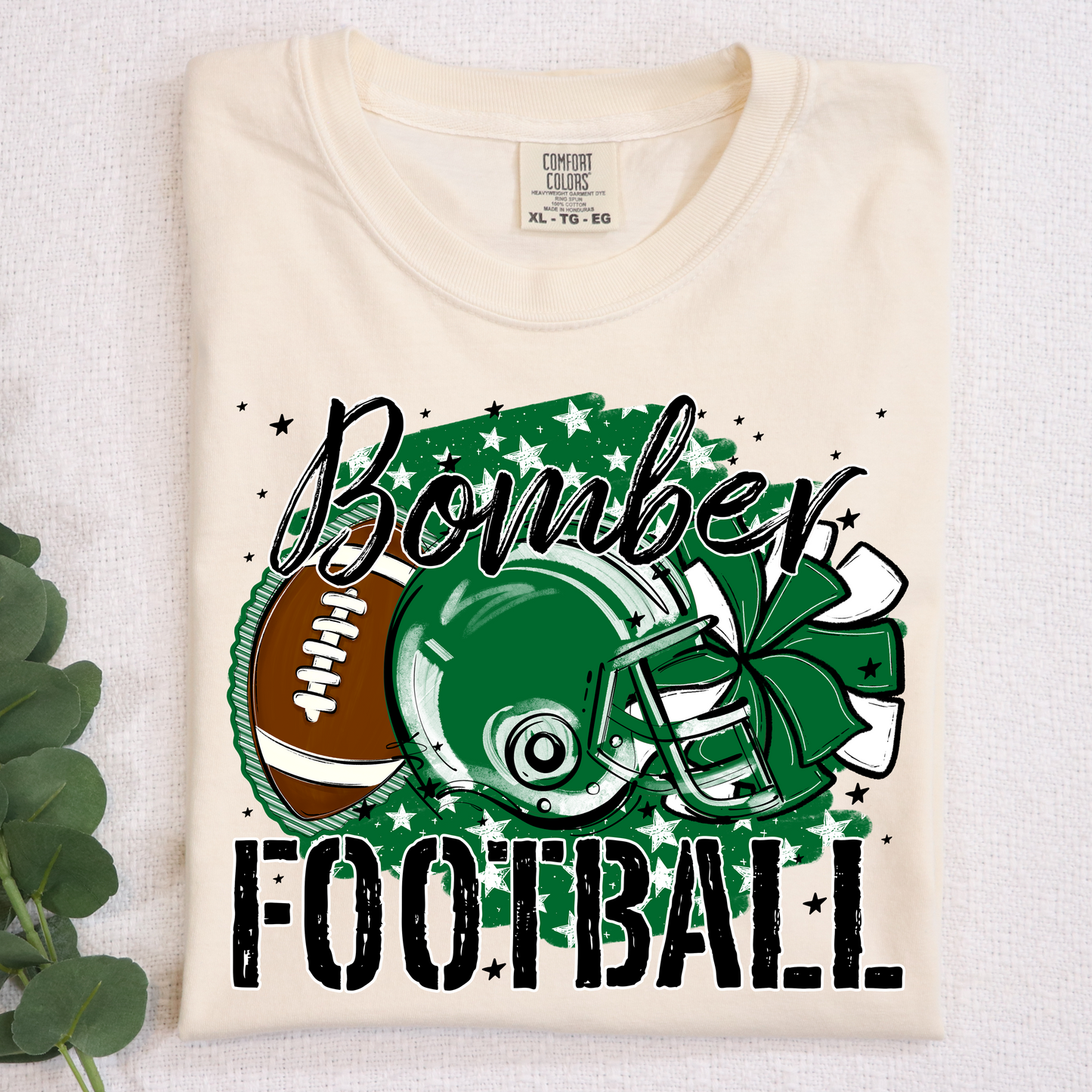 Mascot Football Star DTF Transfer Design
