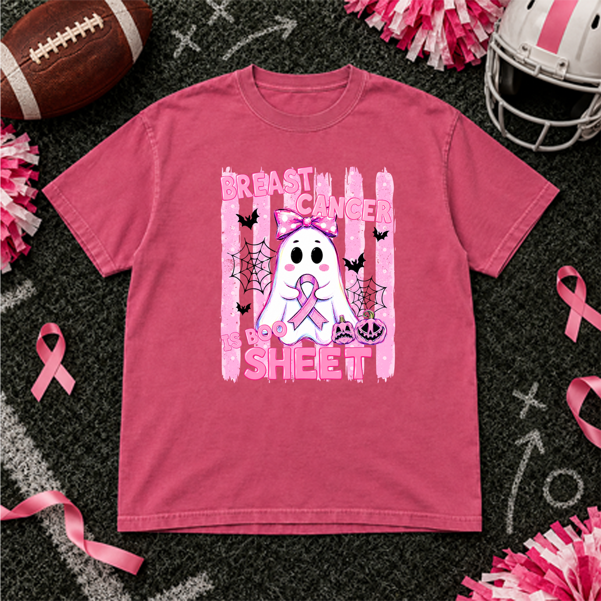 Breast Cancer This is Boo Sheet(1) DTF Transfer Design