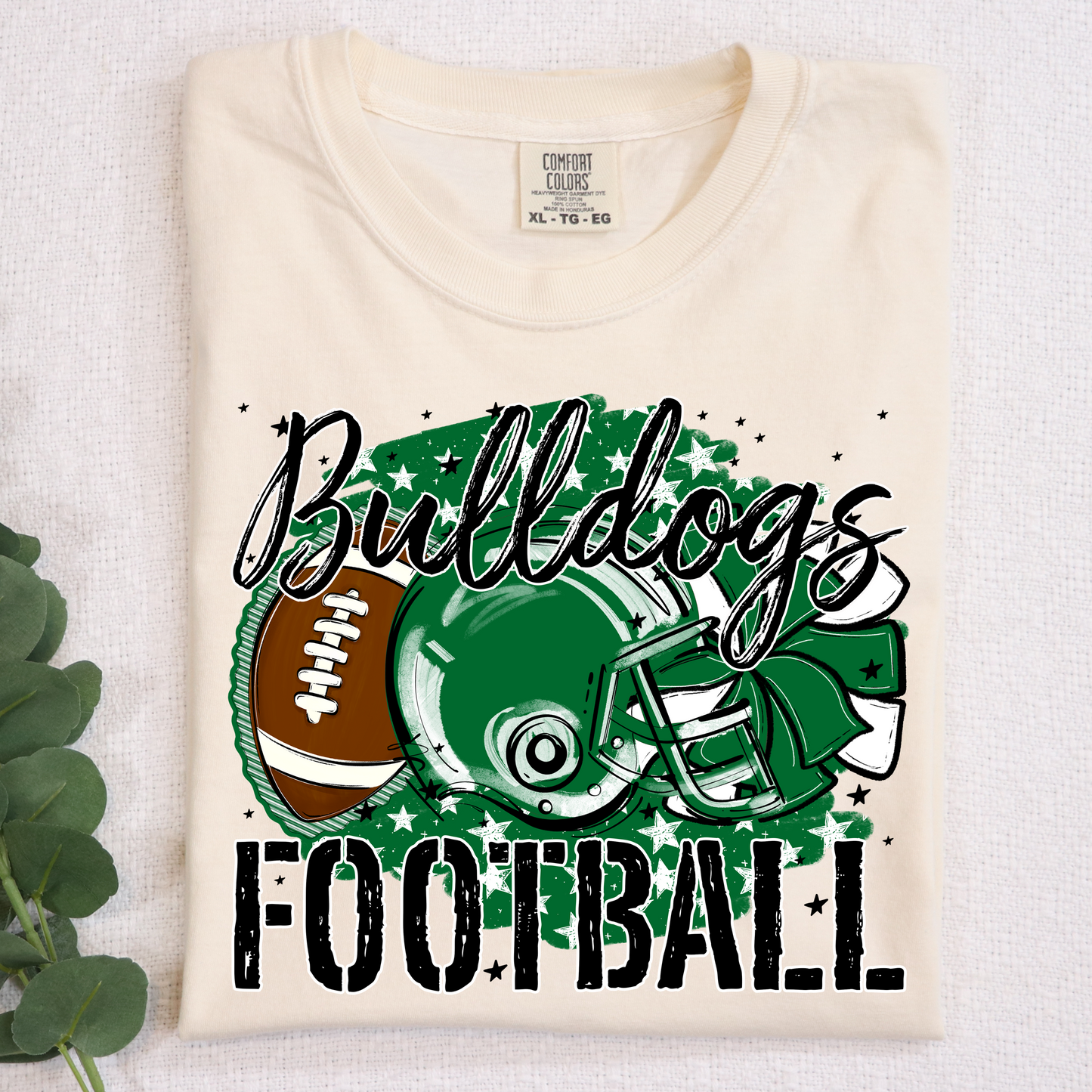 Mascot Football Star DTF Transfer Design