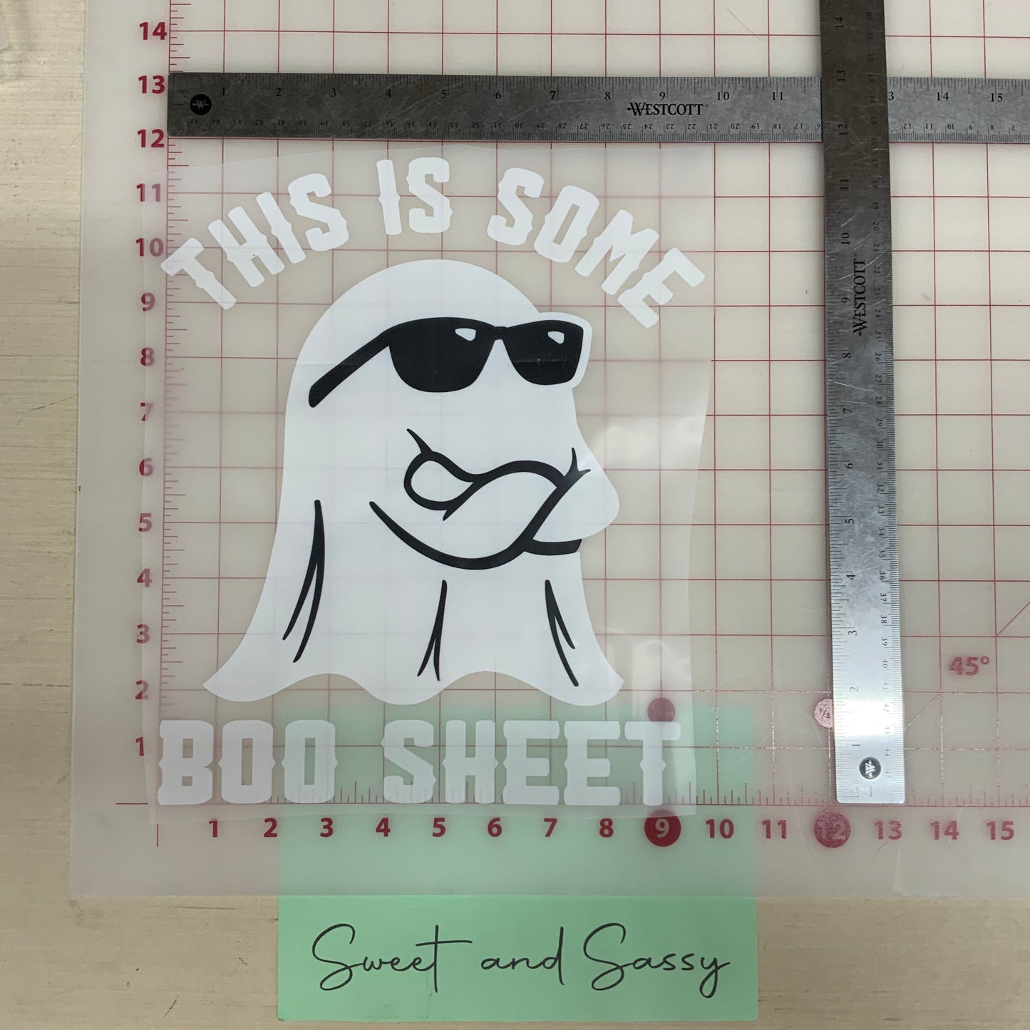 This is some Boo Sheet DTF Transfer Design