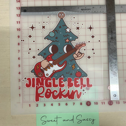Jingle Bell Rockin DTF Transfer Design