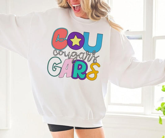 Cougars Soul and Grace DTF Transfer