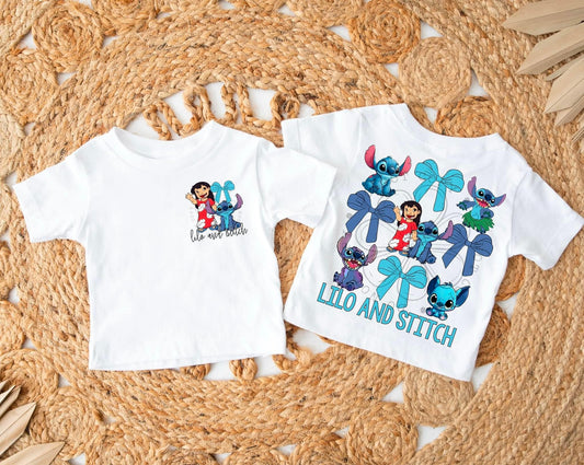 Lilo Bow DTF Transfer Design