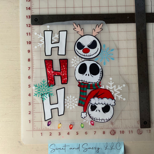 Jack, Ho Ho Ho DTF Transfer Design