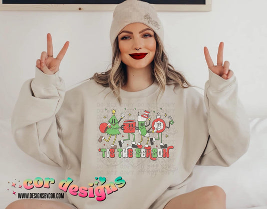 Tis The Season DTF Transfer Design