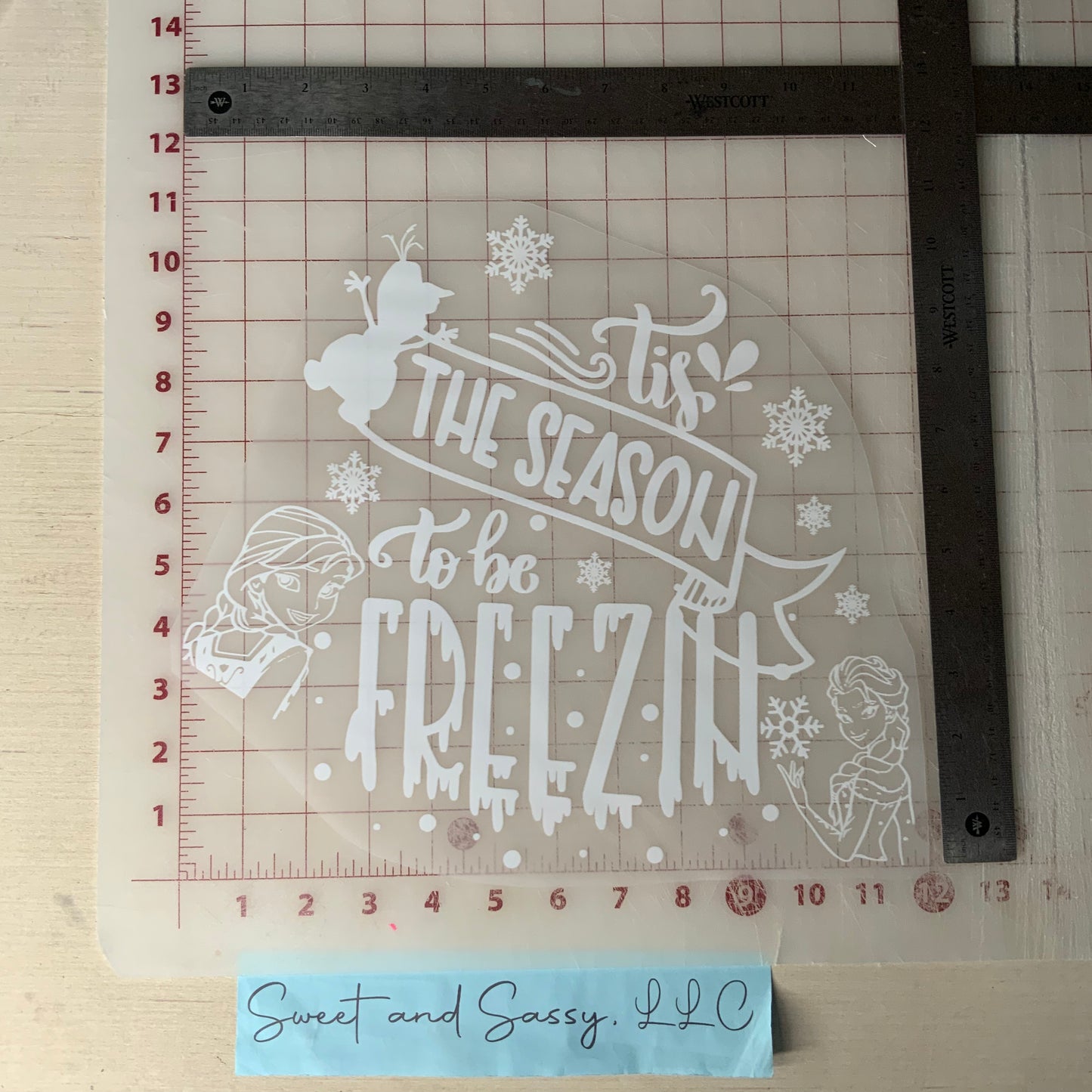 Tis the Season to be Freezin DTF Transfer Design