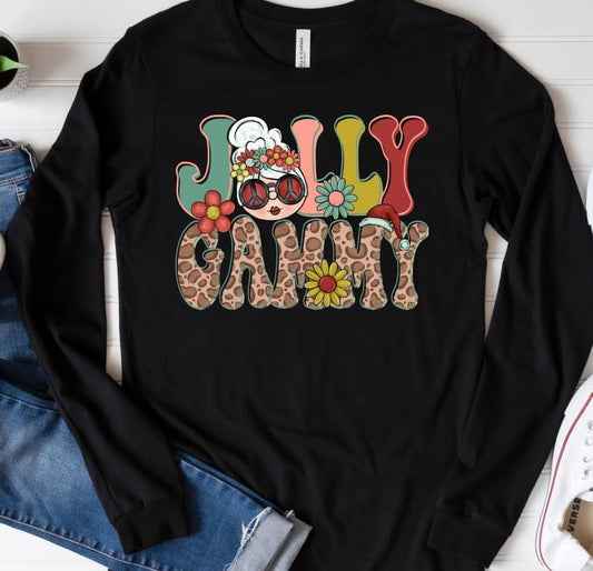 Jolly Gammy DTF Transfer Design