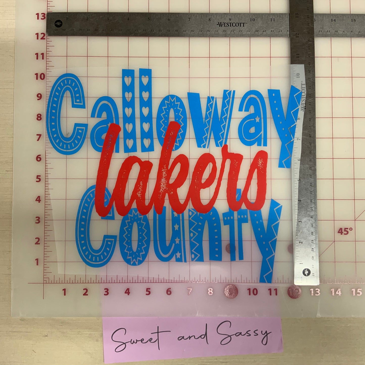 Calloway County Lakers DTF Transfer