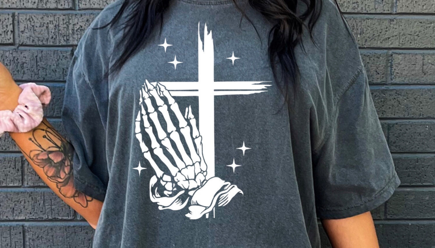 Cross DTF Transfer Design