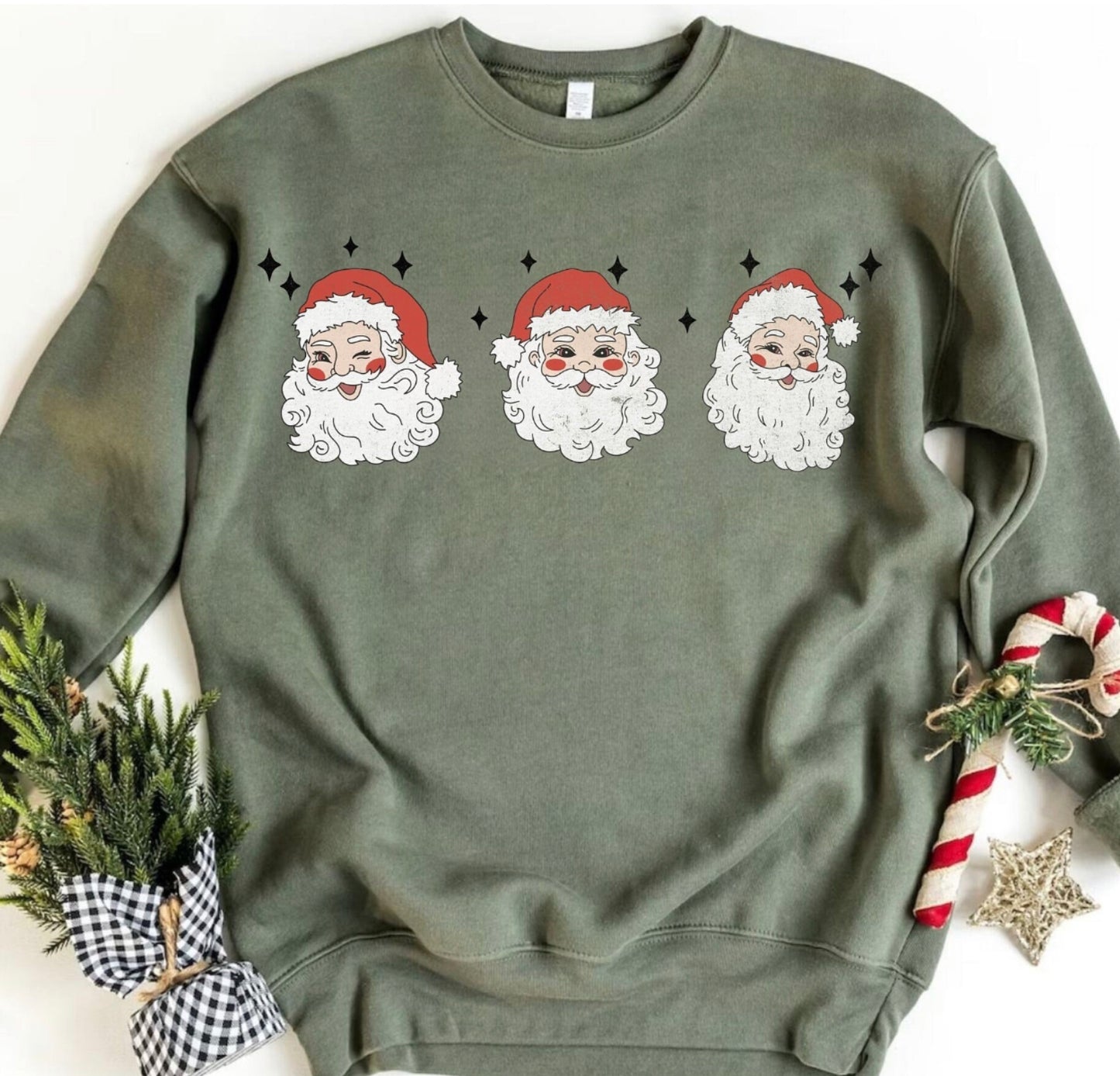 Santa DTF Transfer Design