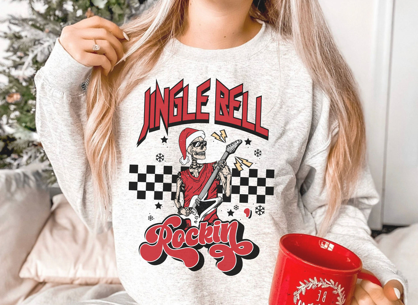 Jingle Bell Rockin DTF Transfer Design