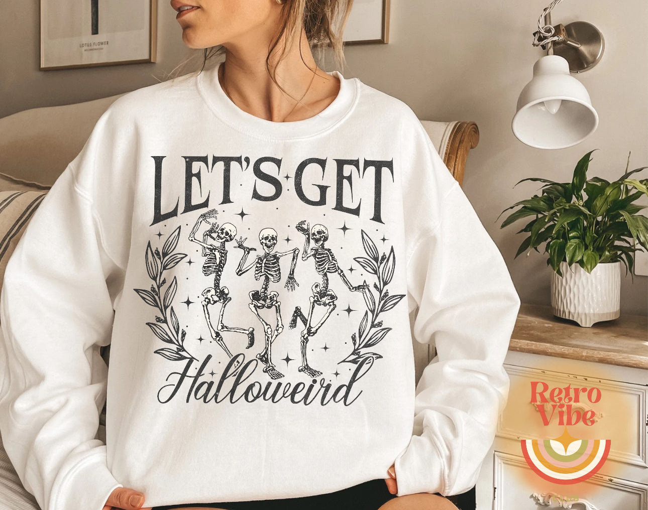 Let’s Get Halloweird DTF Transfer Design