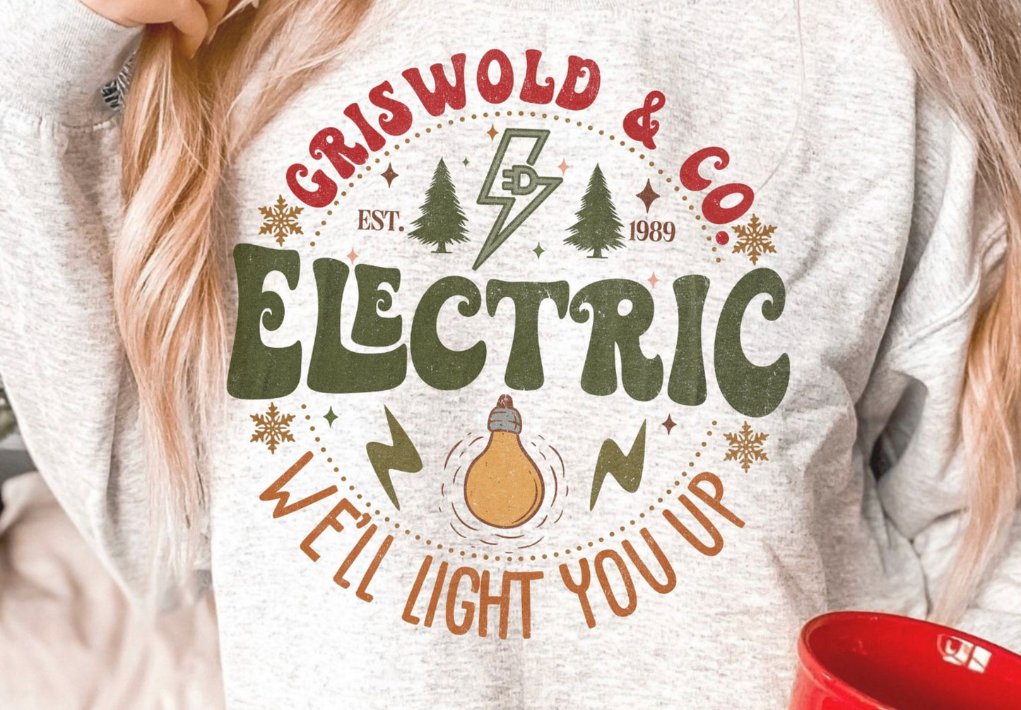 Griswold & Co Electric DTF Transfer Design
