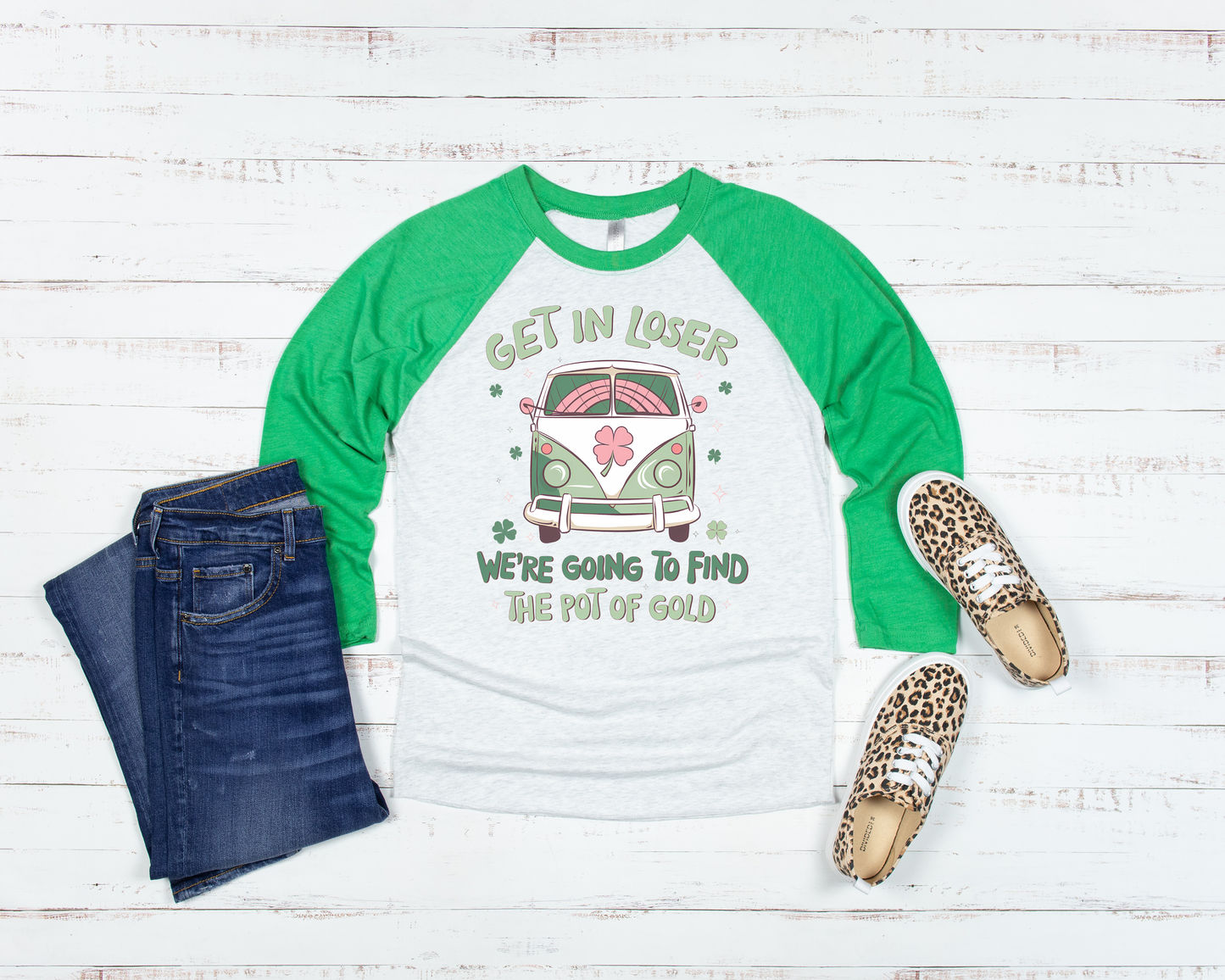 Get in Loser We're Going to Find the Pot of Gold DTF Transfer Design CF