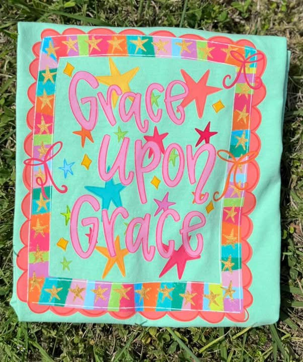 Grace Upon Grace stars DTF Transfer Design