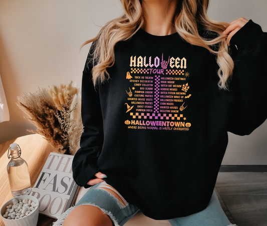 Halloween Tour DTF Transfer Design