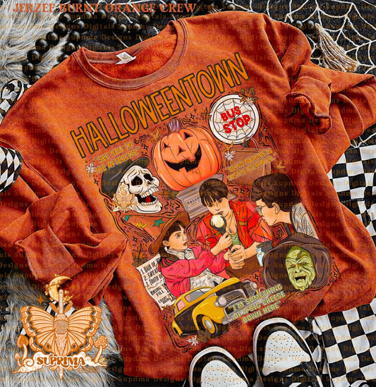 Halloween Town DTF Transfer Design