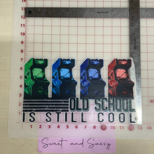 Old School, is still Cool DTF Transfer Design