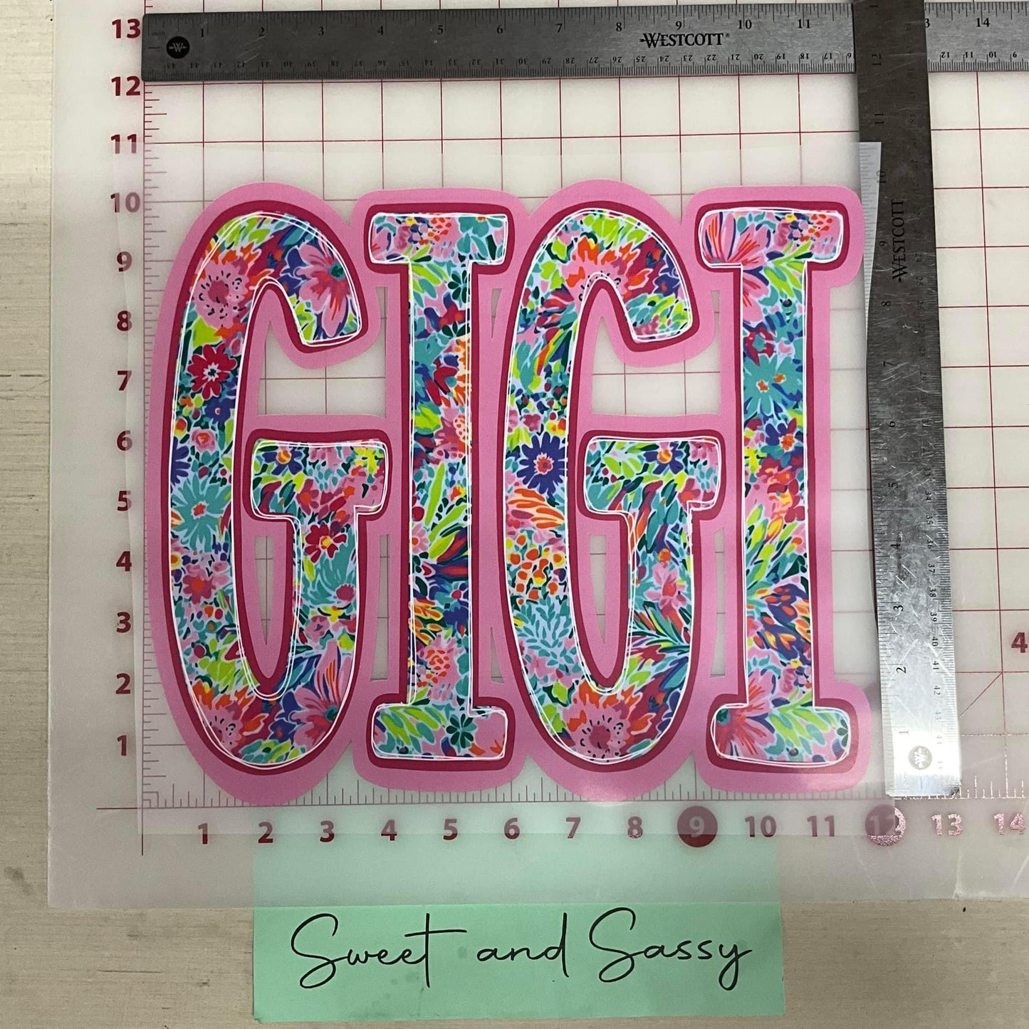 Neon Blooms DTF Transfer Design