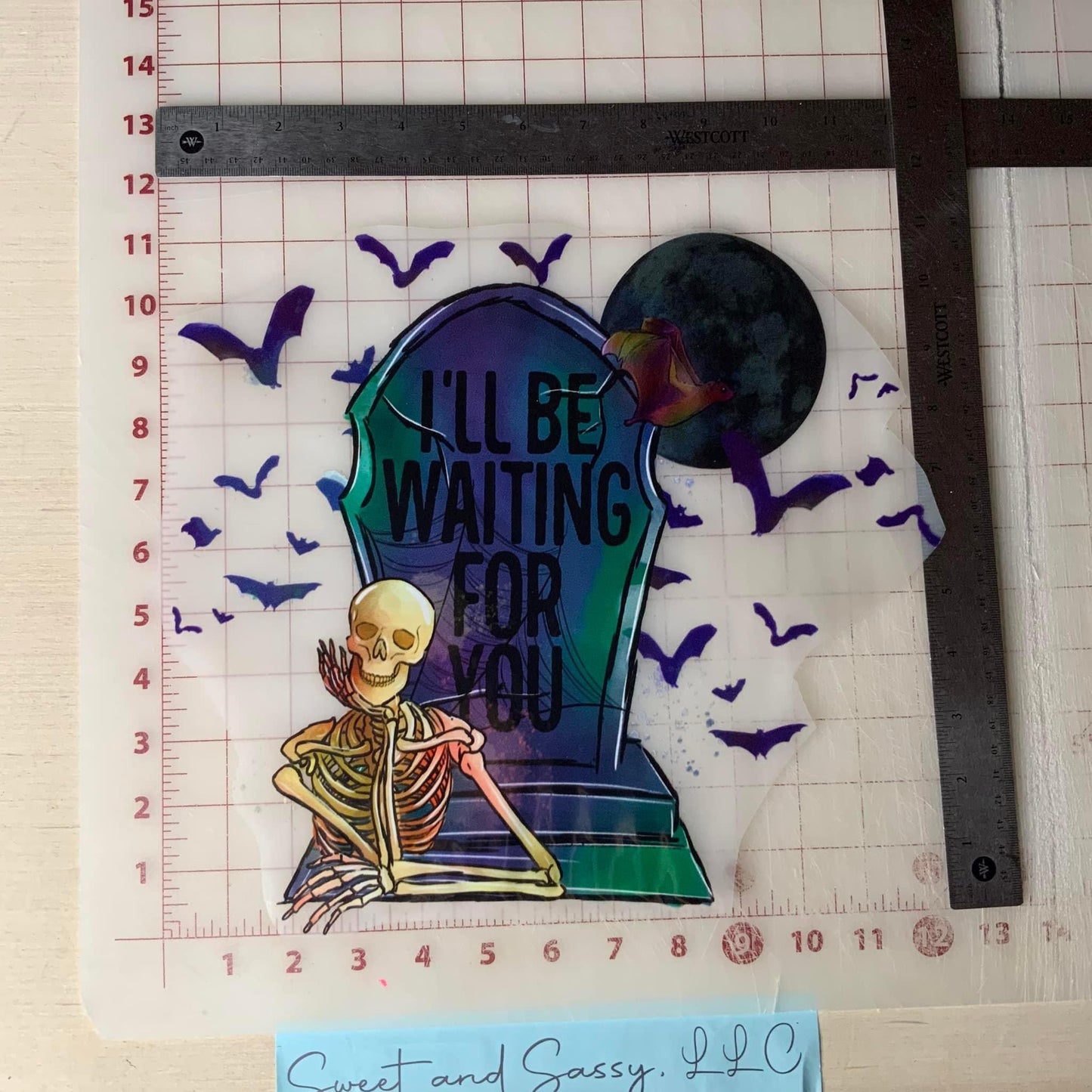 I’ll Be Waiting For You DTF Transfer Design