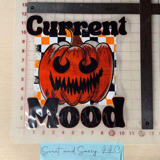 Current Mood DTF Transfer Design