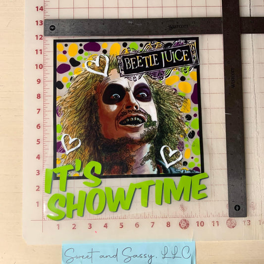 It’s Showtime DTF Transfer Design