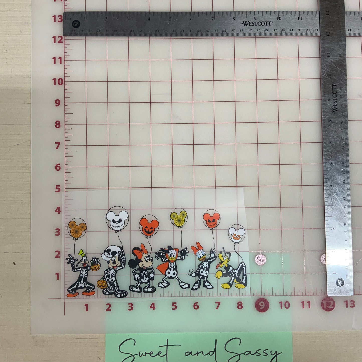 Mouse & Co Halloween DTF Transfer Design