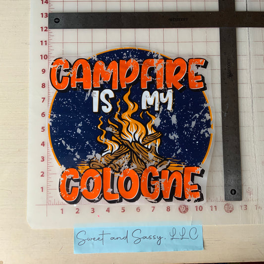 campfire is my cologne DTF Transfer Design