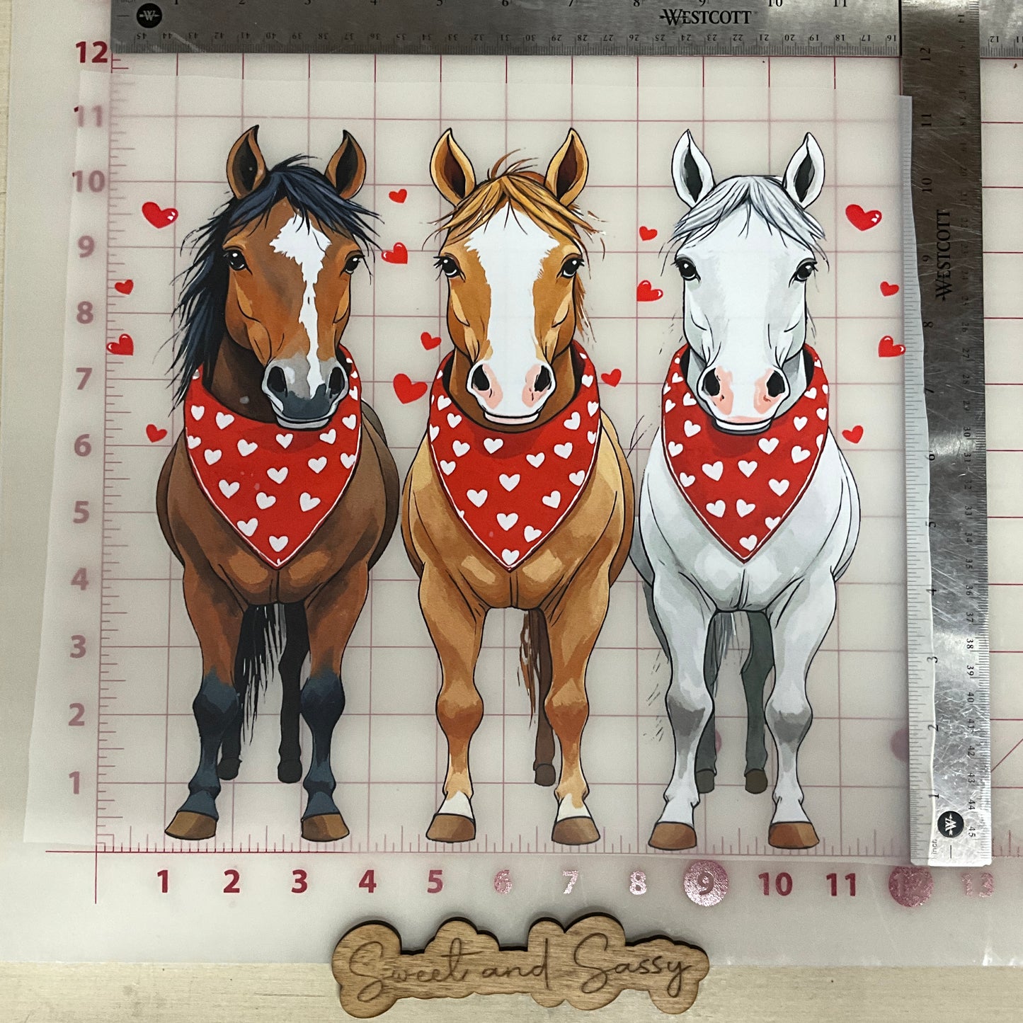 HORSE LOVER DTF Transfer Design