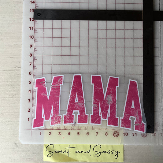 MAMA DTF Transfer Design