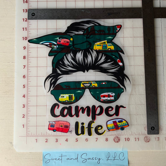 CAMPER LIFE DTF Transfer Design