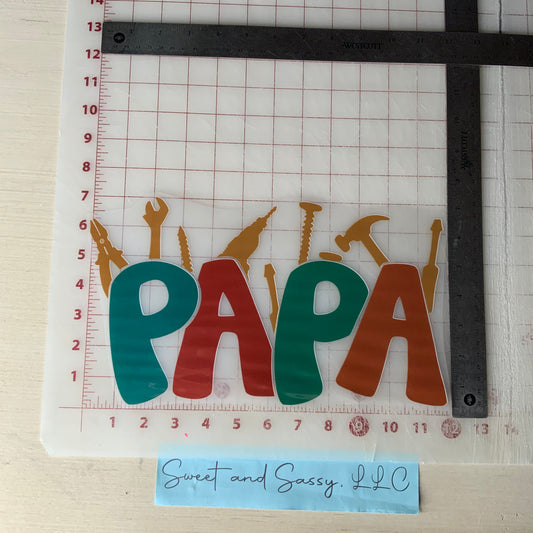 PAPA TOOLS DTF Transfer Design