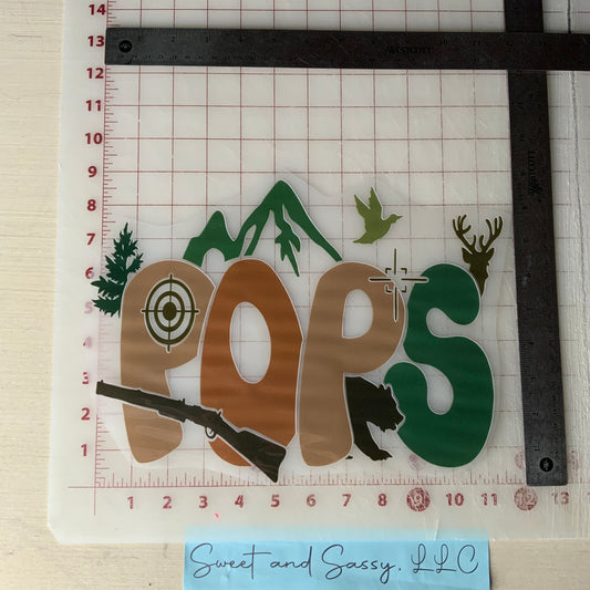 POPS DTF Transfer Design