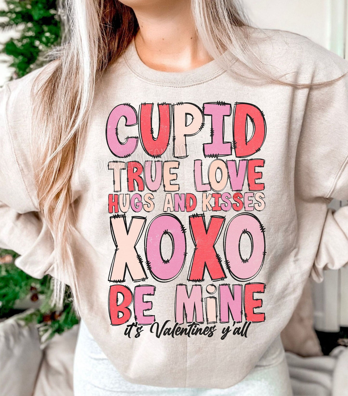 It's Valentine's Y'all DTF Transfer Design