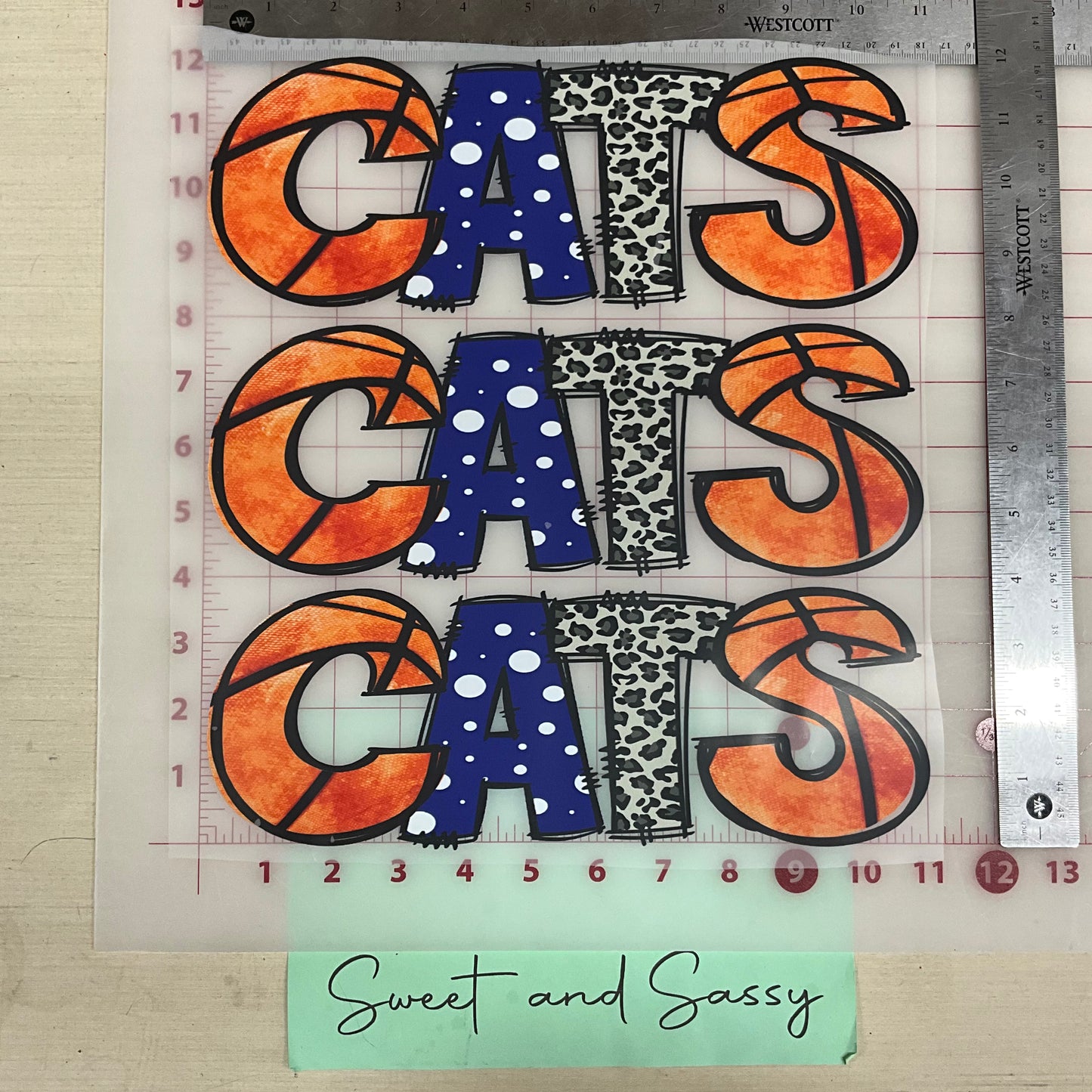 Cats Cats Cats DTF Transfer