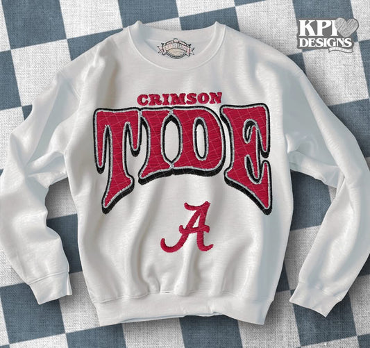Crimson Tide DTF Transfer Design KPI