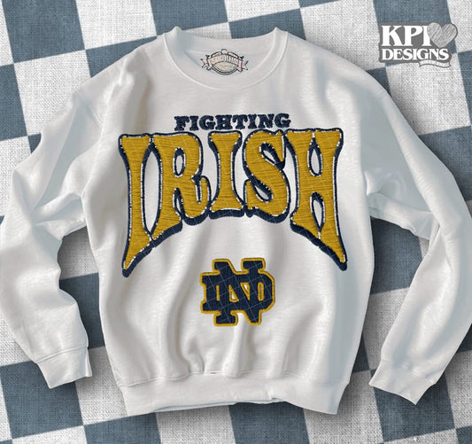 Fighting Irish DTF Transfer Design KPI