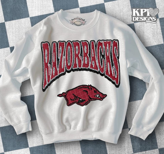 Razorbacks DTF Transfer Design KPI