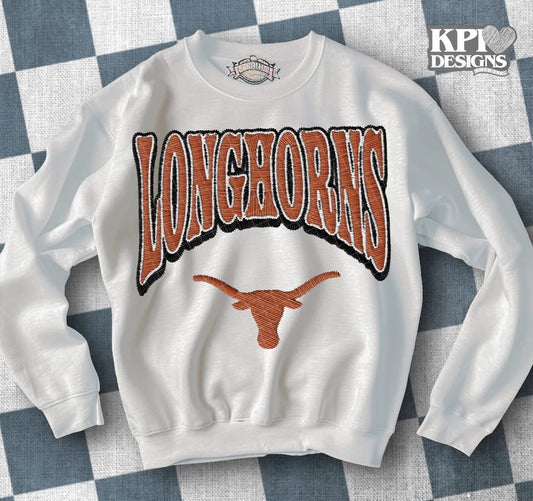Longhorns DTF Transfer Design KPI