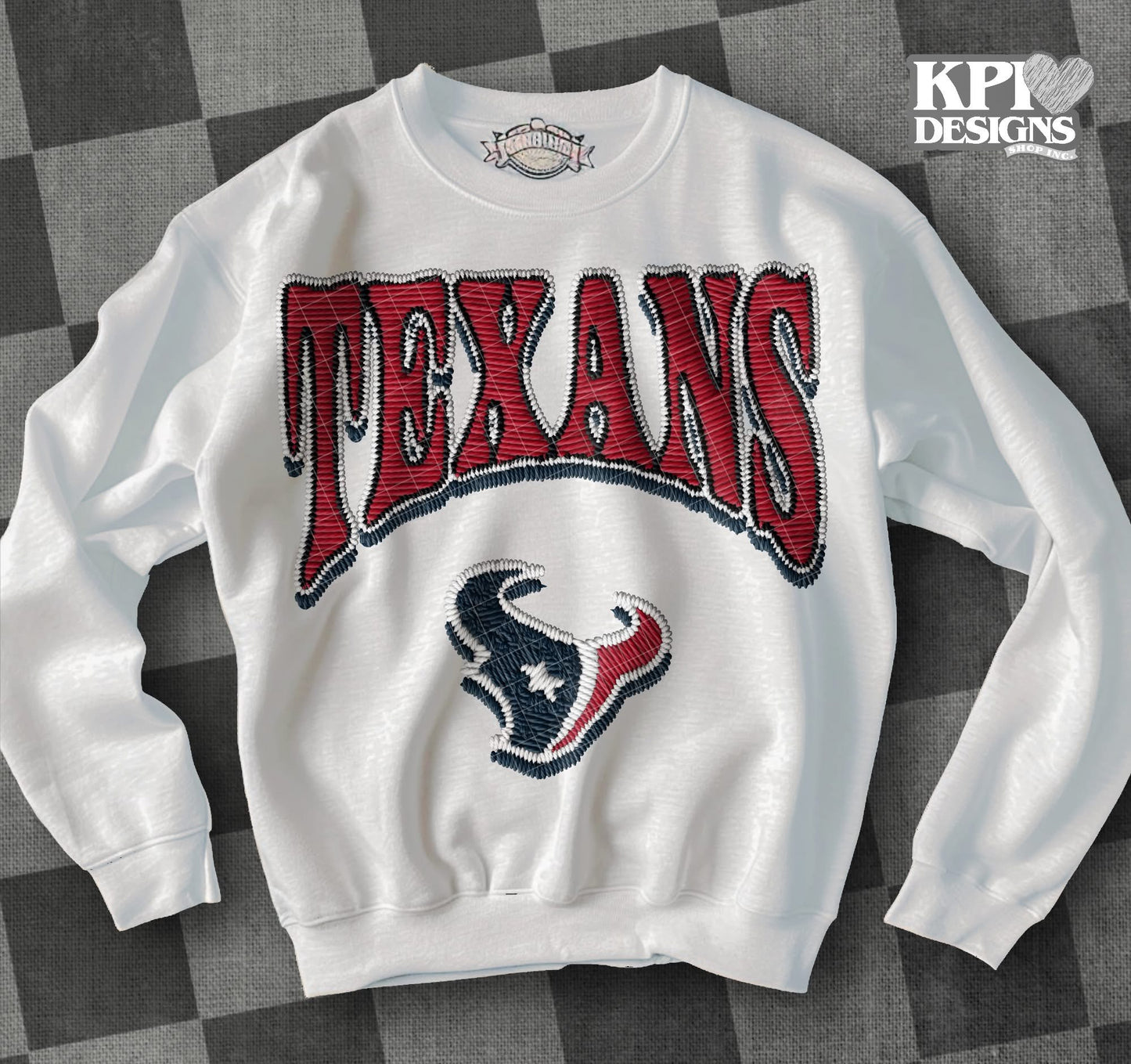 Texans DTF Transfer Design KPI