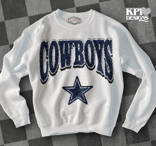 Cowboys DTF Transfer Design KPI